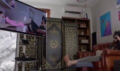 Stella Watch And Admire Her Own Clips - Bare Feet - Polish And English Language