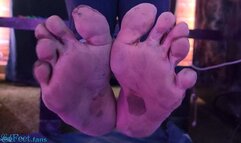 Barefoot Mud Walking and Feet Under My Desk HD
