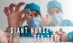 GIANT Nurse become tiny mans sex toy - Tiny Gangbang 1080P