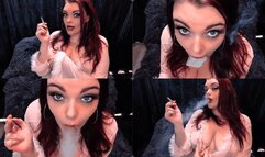 Milf caught smoking, Role play POV