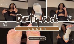 Dirty Sock Loser - Foot Domination, Sock Tease, Sock Fetish, Foot Fetish, Foot Worship