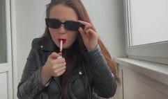 bad girl smoking