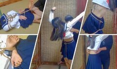 EMshibari JK asian girl rope bondage
