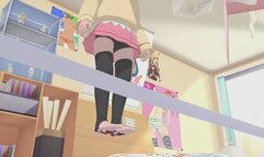 Giantess Himawari Trample Sarada