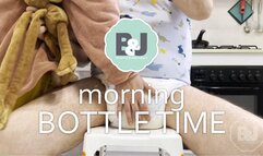 Morning bottle time