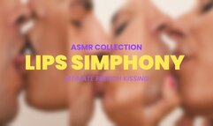 ASMR Intimate French Kissing - Sensual Lip & Tongue Symphony