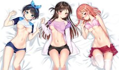 Rent a Girlfriend JOI (3 Girls)