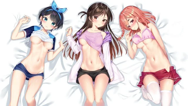 Rent A Girlfriend JOI (3 Girls) Porn Video