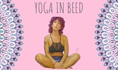 Yoga in bed