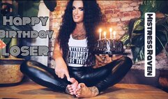 HAPPY BIRTHDAY FOOT LOSER- Foot Fetish, Blackmail Fetish, Big Black Cock