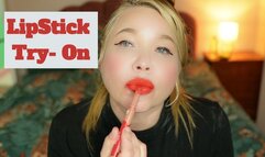 LIPSTICK TRY-ON