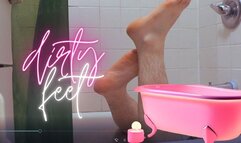 Valentine's Day Messy Foot Bath