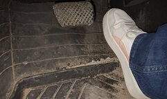 Driving Around in Puma Sneakers
