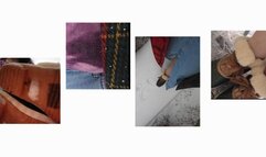 ASMR Dashing Through The Snow w Tit Flash