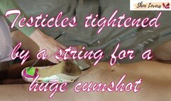 Floral modified high heels: shoejob, handjob bgm