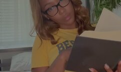 Ebony giantess ignoring youb