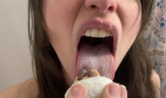 Tiny Rides Donut to Stomach