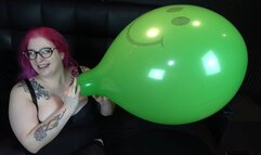 Looner Session with Sit to Pop, Balloon Riding and blowing up a balloon