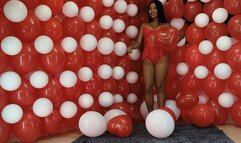 Part #1 Valentine's Day (masturbation and bursting balloons)