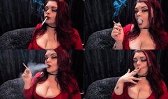Sensual chain-smoking