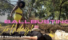 Foot Worship Ballbusting Birthday Special