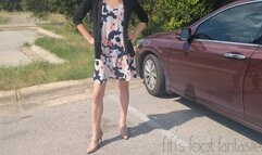 Fifi trying to drive her coworkers to lunch and she has to crank and crank her car to get it to start replay