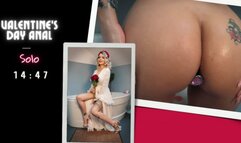 Valentine's Day Anal GFE, Bath, Blowjob with Dildo, Asking for Cumshot
