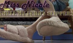 Smell My furry slippers