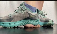 A Shoejob in Altra Sneakers -Tramplegirl in Running sneakers tramples the cum out of his cock and let him cum on her sneakers - cumplay scenes, POV, Cock trampling and CBT - multiedit - 4k Quality