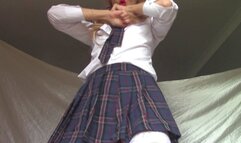 Ballbusting Legs In Lingerie