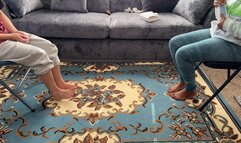 Miss Almond's first footjob with Dylan (4k)