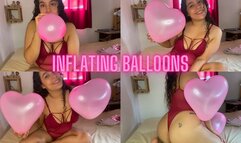 INFLATING BALLONS