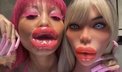 RubyDollLipz's Lipstick #1+Soft Sex Doll Head