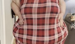 SSBBW Panty Try On and Walking