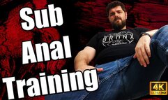 KingMarti: Sub Anal Training 4k UHD