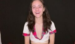 Teen’s first time blowing an O with asthma