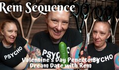 Valentines Day Penectomy Speed Dating Fantasy with Rem