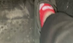 A Cranking the Truck in Moccasins