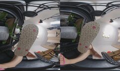 3D VR 180 POV Crush Dwarf Sun Feet 6K