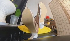 6K MARTINA sun their dirty smelly feet 360VR