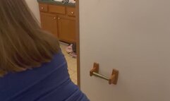 Plops from behind (struggling)