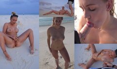 Squirt Golden Shower and Cum Shod on Maldives island