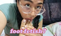 sucking my toes to fulfill your fetish