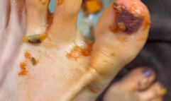 Mistress Odessa's Lunch and Toes Served Up Hot With Some Homemade Chili