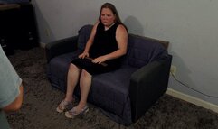 Hand and foot tawsing for Katie