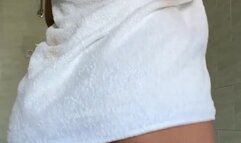 Bathroom Surprise with Big Round Ass