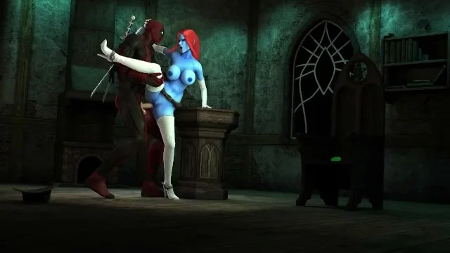 Mystique Sex - Mystique And Deadpool Fuck Each Other Hard! XXX Marvel Porn Parody Porn  Video