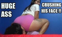 FACE SITTING 250216KSD2 CANDY HUGE ASS CRUSHING ON BED WHILE SITTING ON HIS FACE + FREE SURPRISE SHOW (LOWDEF SD MP4 VERSION)