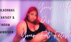 Wife Discovers Your Fat Fetish? - Blackmail Fantasy and Findom Mind Fuck from BBW Ebony Femdom Goddess Bella Trixxx 720p