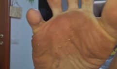 Dirty feet and talking